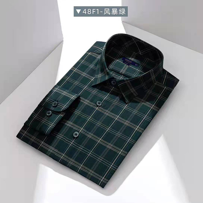 正品arrow衬衫美国箭牌衬衫 男长袖纯棉衬衣液氨整理免烫衬衫