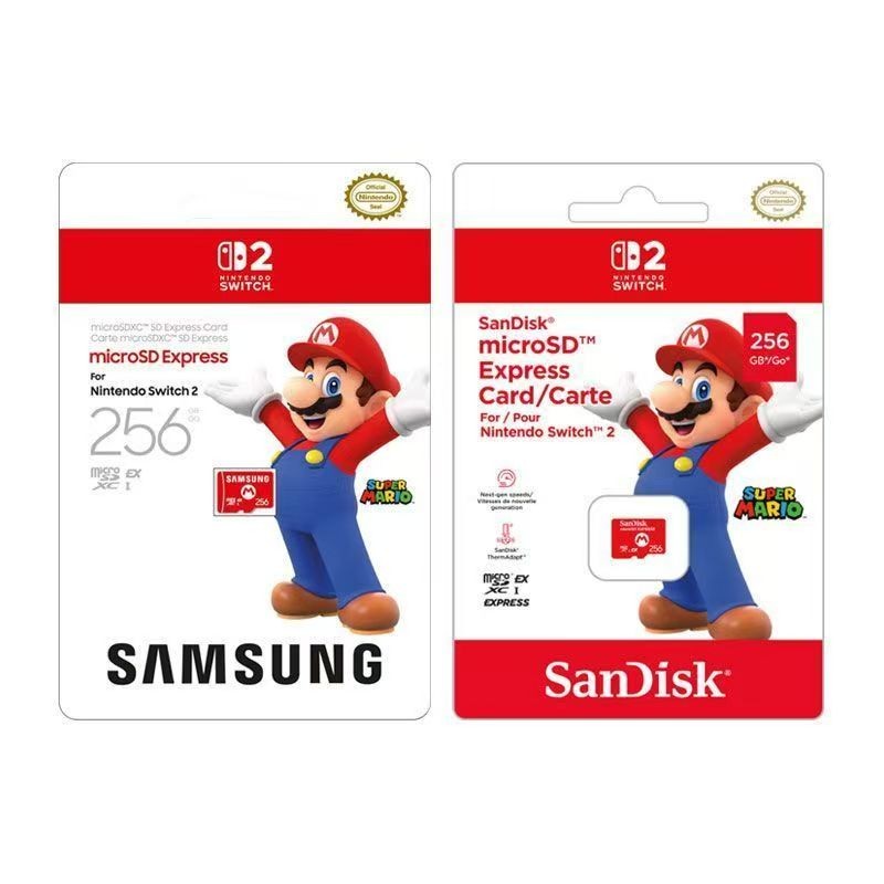 国内现货 任天堂 Switch2 专用储存卡256GB 内存卡 SD Express