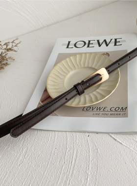 细腰带女装饰腰饰裤带牛仔裤百搭时尚收腰连衣裙窄皮带小腰链裤带