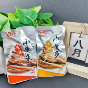 正龙小黄鱼香酥香辣味称重独立包装即食办公室零食下酒菜