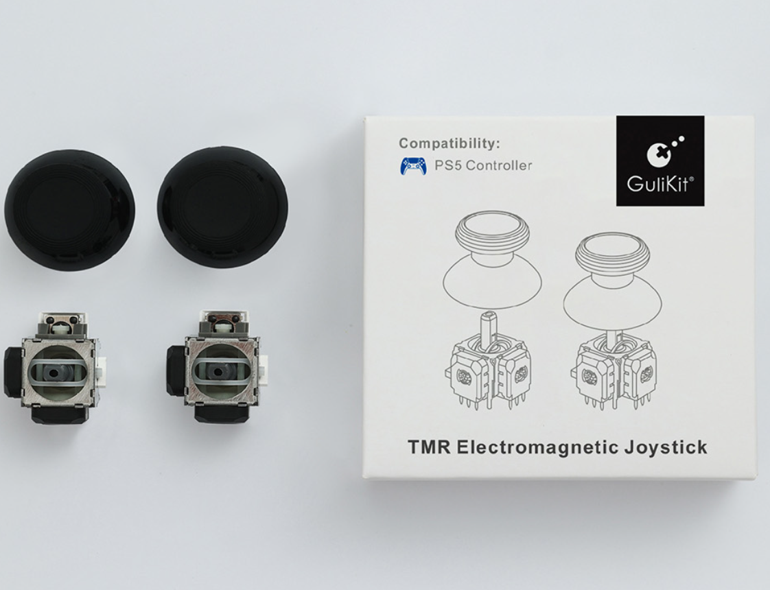 thumbnail for Gulikit Grain TMR Electromagnetic Joystick PS5 Controller Switch Pro Component Replacement Repair Use