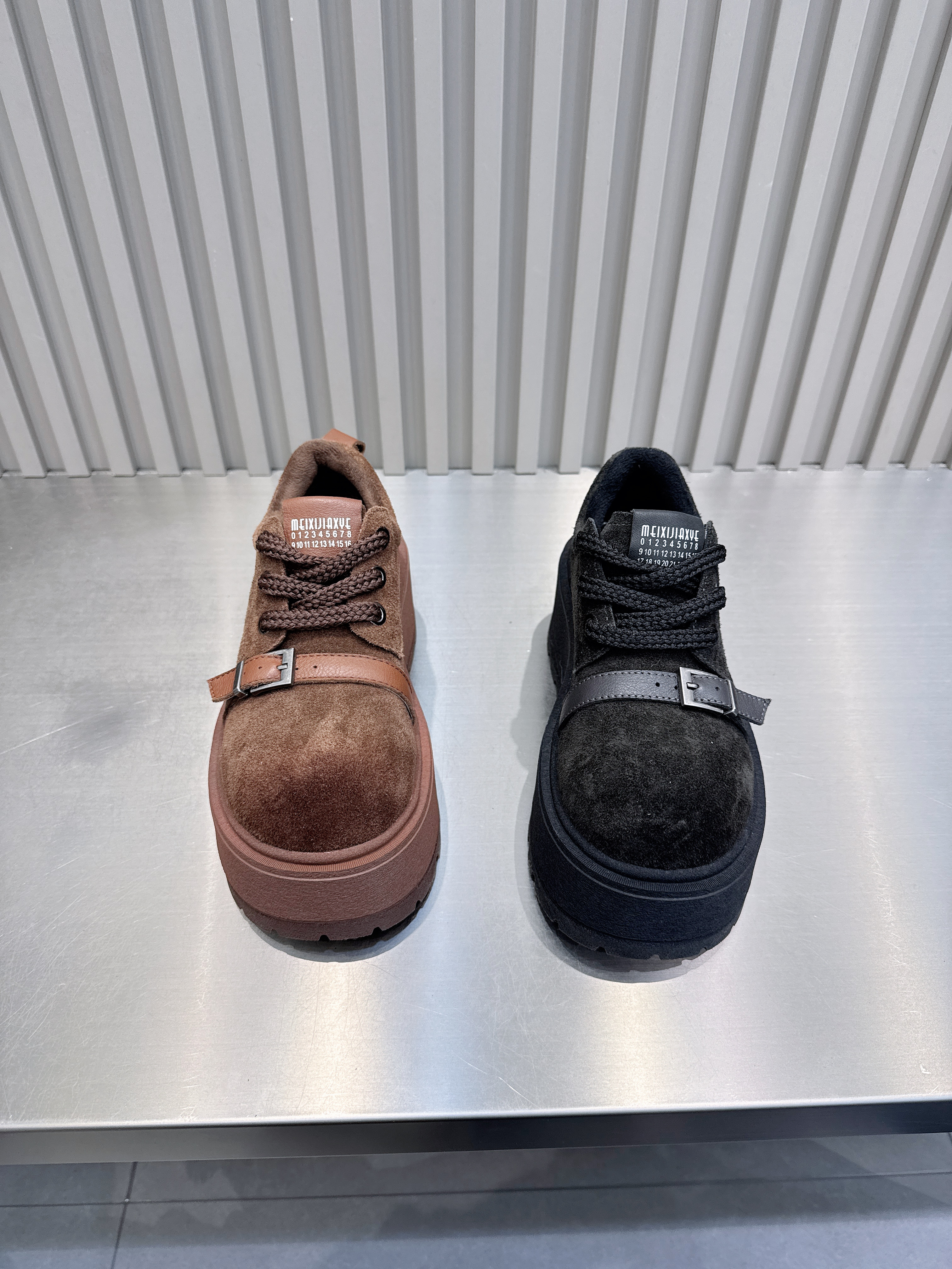 2025新款棉鞋厚底雪地靴女秋冬加绒百搭小个子增高休闲运动鞋女鞋