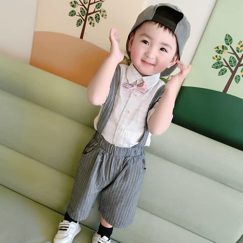 Chemise enfant à manche longue en coton - Ref 2084286 Image 1