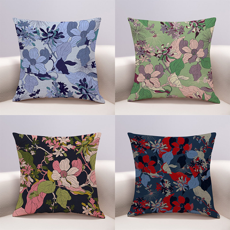 美式田园棉麻双面抱枕沙发客厅复古靠背垫床头办公椅腰枕靠枕垫,居家布艺,靠垫/抱枕,淘宝优惠券,粉丝福利购,淘宝优惠卷