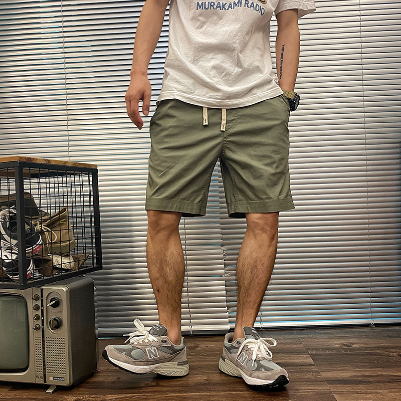 纯色夏季男款户外运动居家短裤