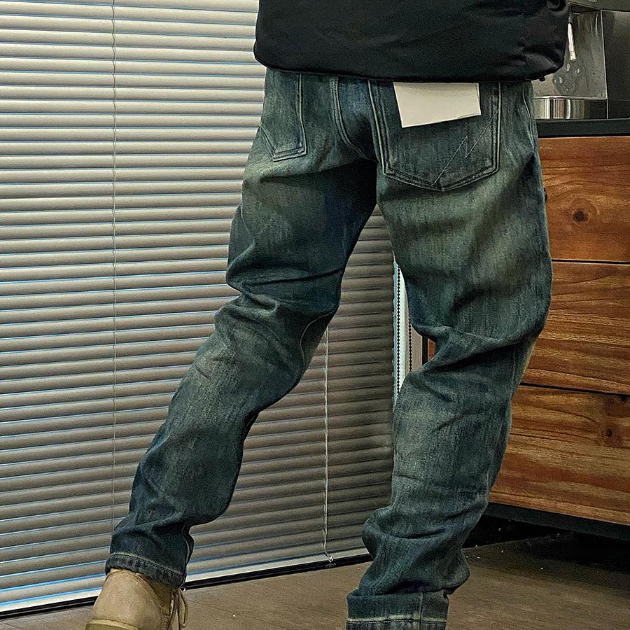 秋冬新款男士立体剪裁牛仔裤