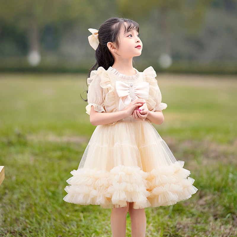 女童连衣裙夏装2026新款夏季洋气童装小女孩公主裙儿童装夏款裙子