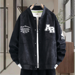 青少年外套男春季 初高中学生夹克帅气男孩大童棒球服 2026超火新款