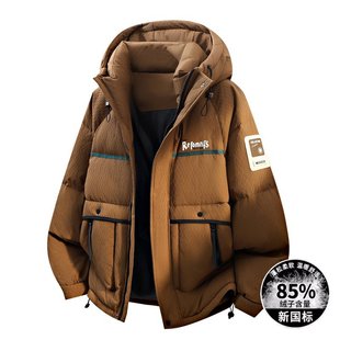 短款羽绒服男款冬季韩版潮流宽松青少年初高中学生加厚外套防寒服