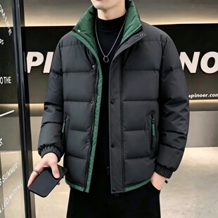 短款立领棉衣外套男士冬季2026新款韩版潮流休闲棉服男生加厚棉袄