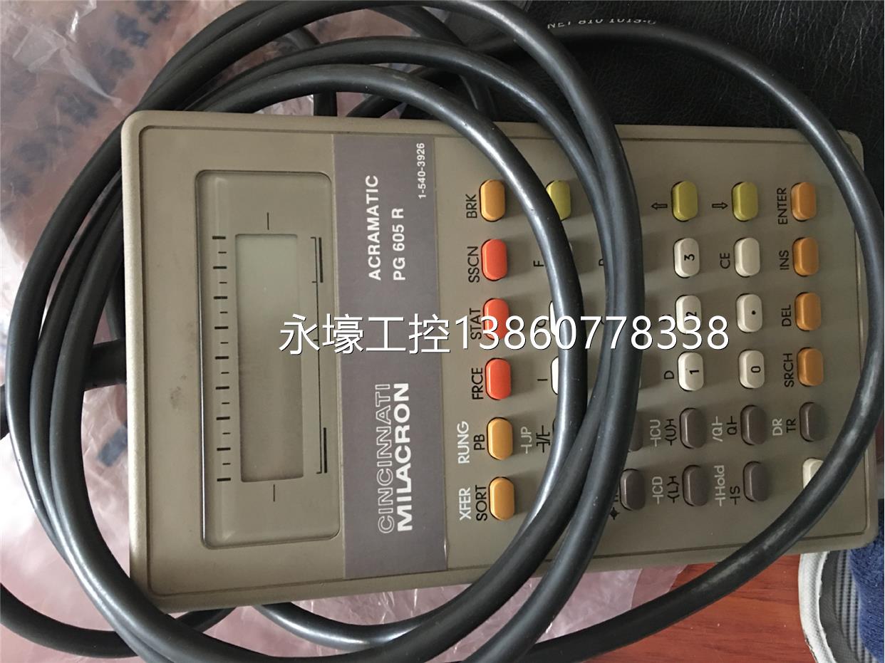 CINCINNATI MILACRON PG-605-R HAND HELD PROGRAMMER PG605R-封面