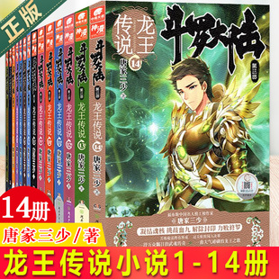 全套14本 官方现货正版 玄幻奇幻小说中南天使 龙王传说小说1 斗罗大陆第三部唐家三少畅销书籍绝世唐门神界传说斗罗大陆3