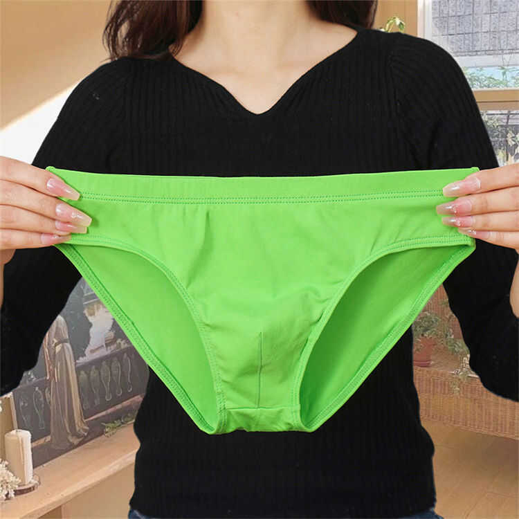 高档纯棉低腰男三角内裤