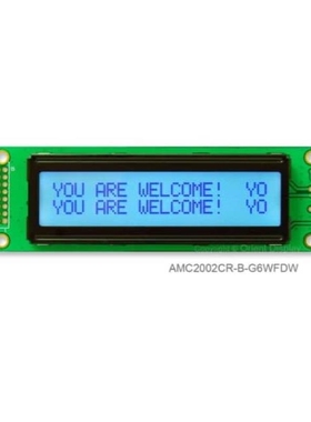 AMC2002CR-B-Y6WFDY-I2C/AMC2002CR-B-G6WFDW/AMC2002CR-B-G6WFDY