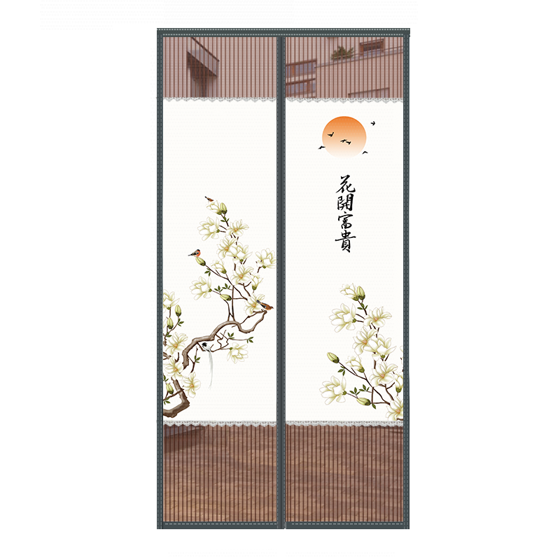 夏季隐私防蚊门帘透气遮挡偷窥