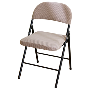 2024新款家用折叠椅子套罩通用办公室饭店分体弹力全包餐桌凳子套