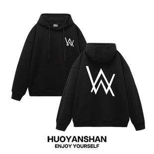 歌迷应援帽衫 Walker加绒情侣冬装 连帽卫衣男女Alan 艾伦沃克同款