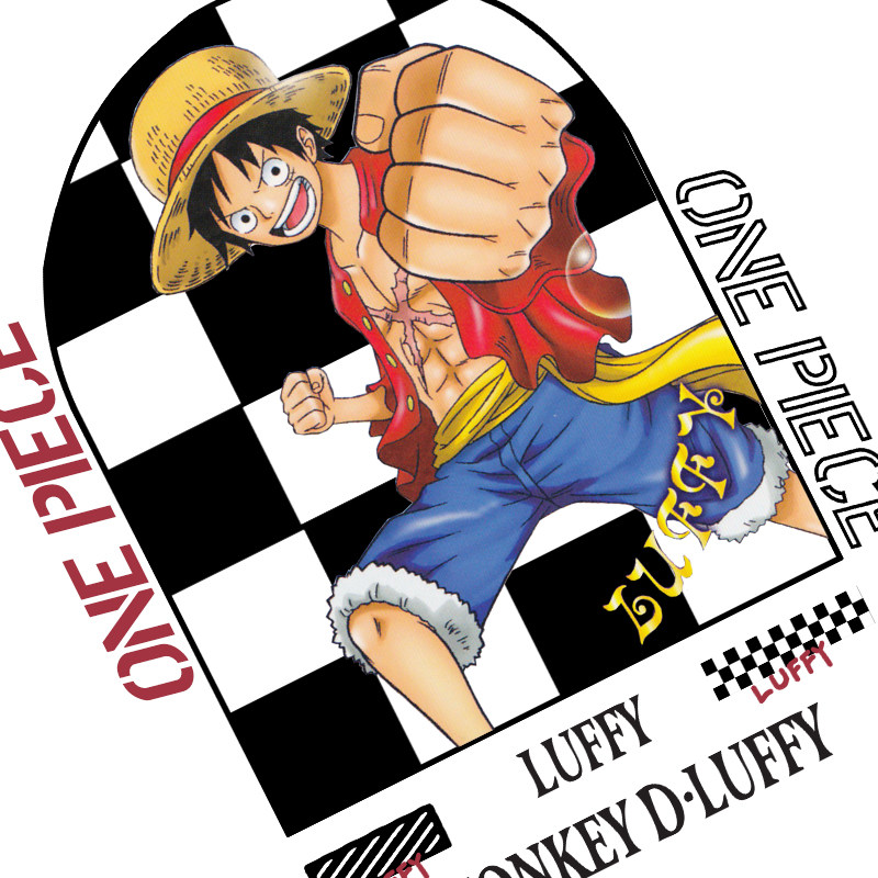 海贼王t恤短袖男夏季纯棉半袖路飞索隆山治联名宽松大码情侣上衣