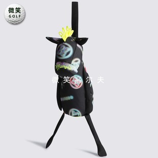 2026春新品 GFORE高尔夫球包女士复古霓彩卡通运动手拎包 韩国代购