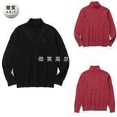 套头针织衫 2025冬季 MARKLONA高领简约高尔夫球服男士 韩国代购 新款