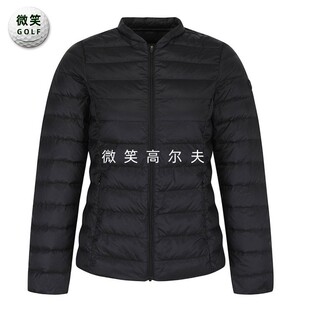 特价2025冬季新款韩国代购高级轻薄高尔夫球服女士保暖羽绒服外套