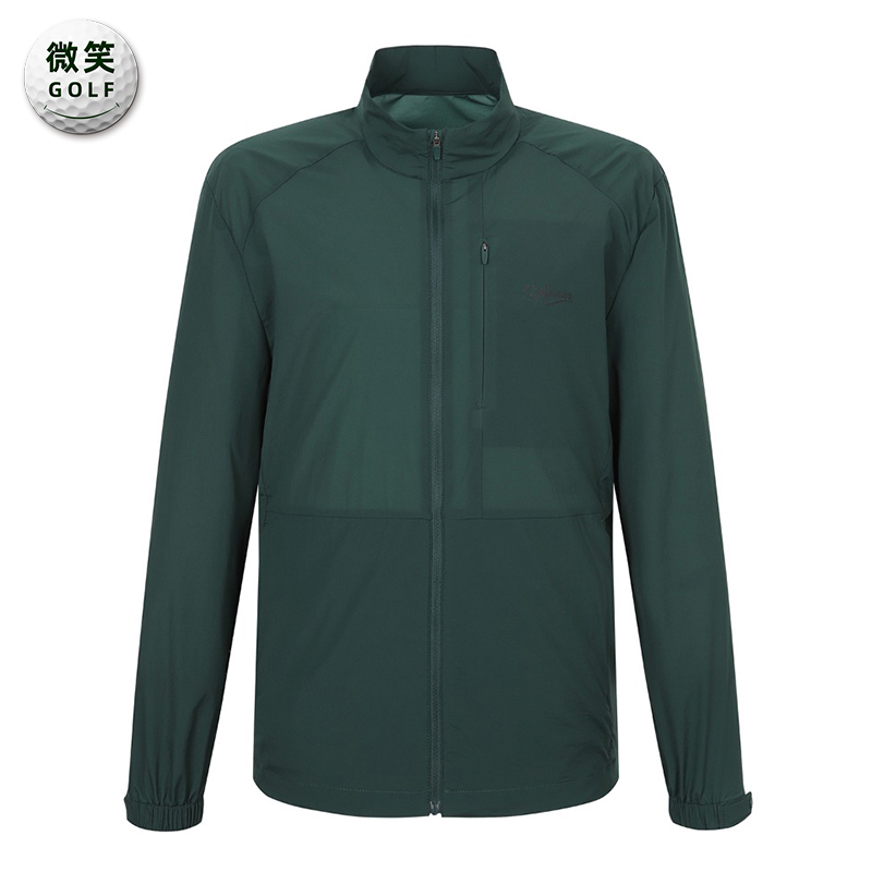 特价2025秋新款韩国代购薄款防晒高尔夫球服男士防风夹克外套GOLF