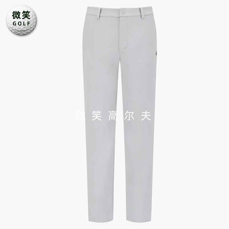 高尔夫男士松紧腰起绒保暖长裤