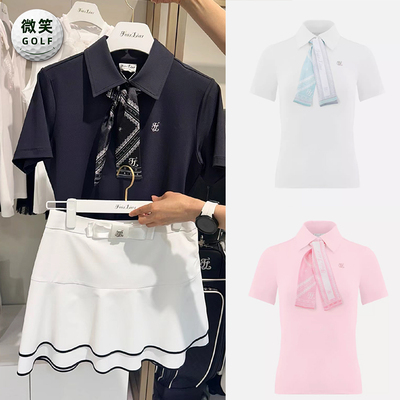 高尔夫服装女士短袖T恤