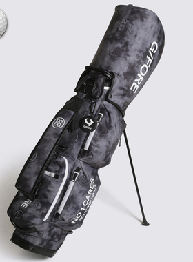 2025夏新品韩国代购GFOR*高尔夫球包男士图案支架球杆包球童包