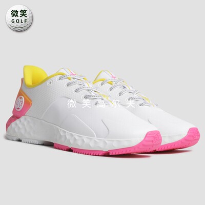 高尔夫配色轻量舒适防水运动鞋女
