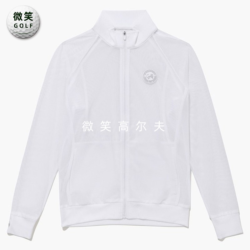 高尔夫女士轻质网状防晒透气外套