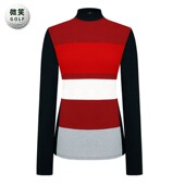 拉绒高领高尔夫球服女士运动长袖 韩国代购 T恤GOLF 2025秋新款 特价