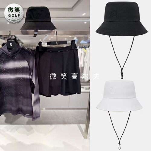 2026夏款韩国代购FOOTJOY户外出游高尔夫球帽女士防晒遮阳渔夫帽
