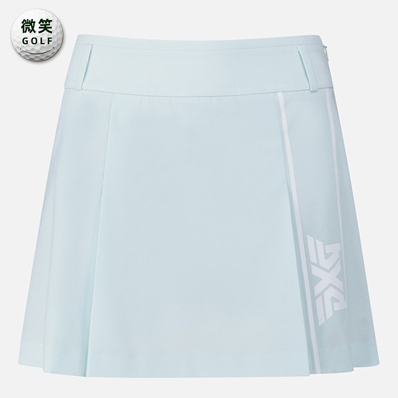 高尔夫女士线条百褶运动半身短裙