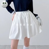 纯色都市时尚 韩国代购 高尔夫球服女士防走光喇叭裙 2025秋新款 特价