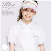 Mùa xuân 2019 mới Hàn Quốc mua quần áo golf nữ KG ren ve áo voan tay ngắn - Thể thao sau quần thể thao adidas