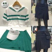 高尔夫球服女士半身短裙GOLF PG不规则时尚 2025夏韩国代购 MASTER