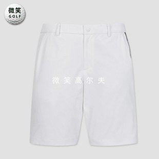 韩国代购 FOR 简约百搭运动短裤 2024夏新品 男士 子GOLF 高尔夫球裤