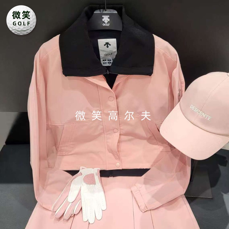 高尔夫女士翻领运动马甲夹克外套