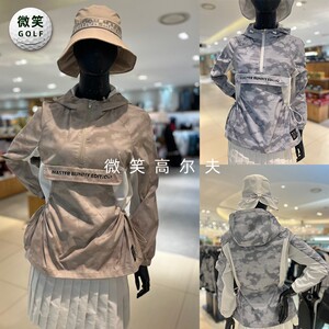 2025春款韩国代购MASTER PG休闲网状高尔夫球服女士连帽外套GOLF