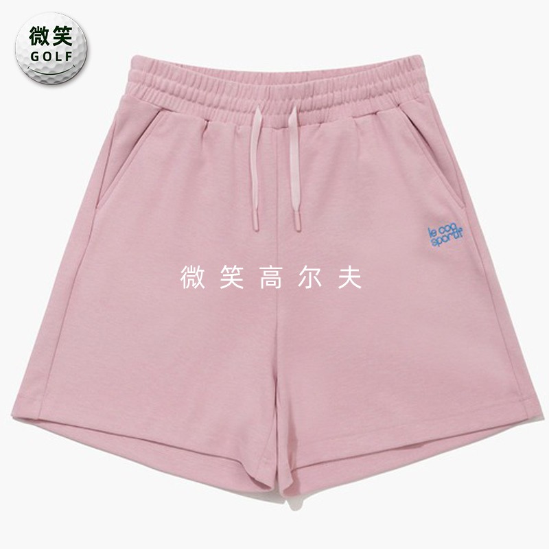 高尔夫女士松紧腰柔软运动短裤