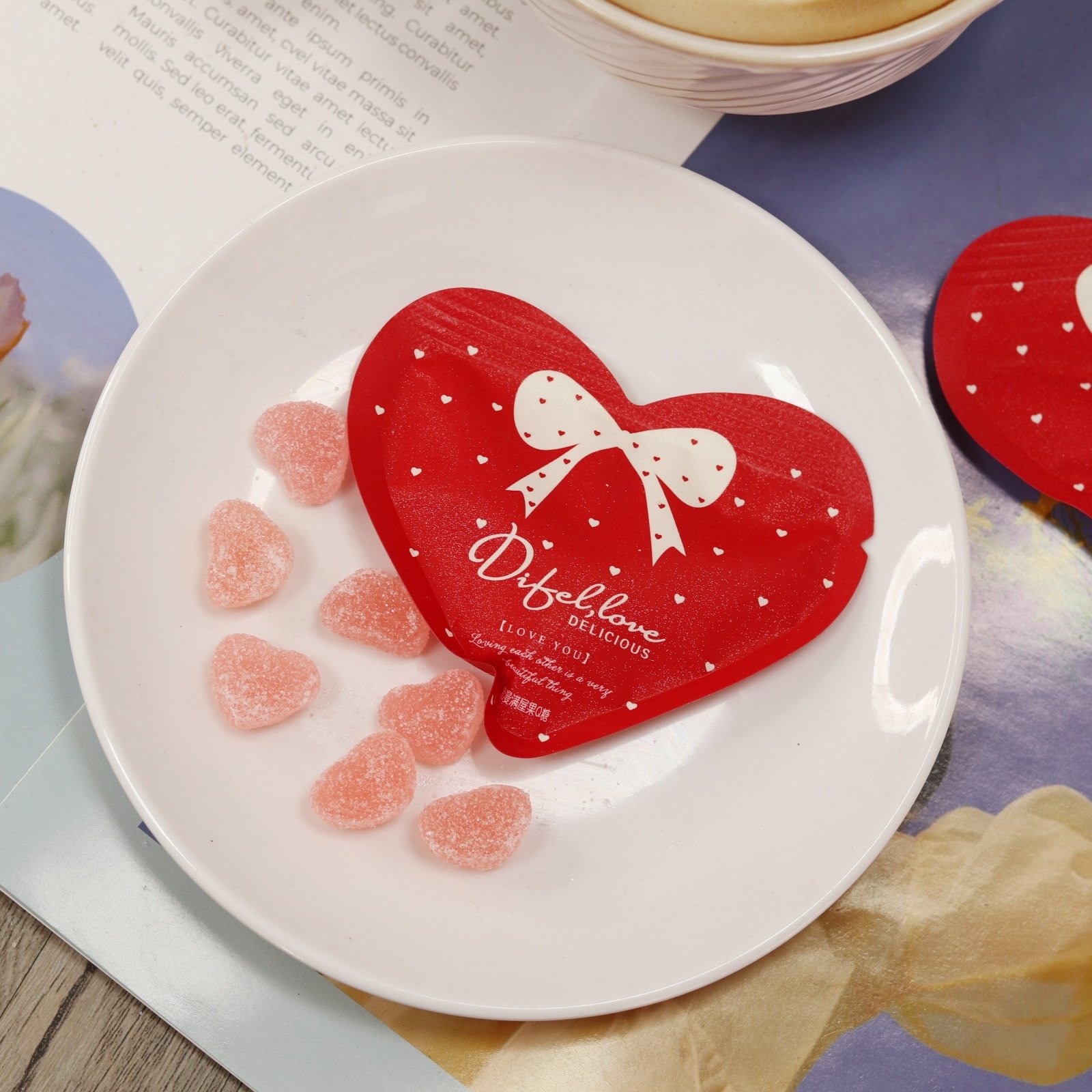 阿Q熊浪漫满屋果Q糖软糖结婚喜糖糖果婚礼订婚婚庆伴手礼散装高级