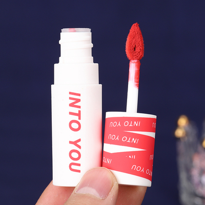 intoyou唇泥空气唇釉唇蜜em525水雾口红intoyou草莓熊08饱和番茄
