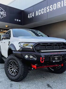 适用于福特RANGERT6T7T8皮卡越野改装前杠竞技杠防撞杠前保保险杠