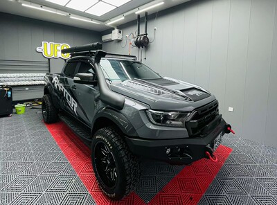 适用于15-21年福特撼路者ranger RAPTOR越野改装涉水喉高位进气管