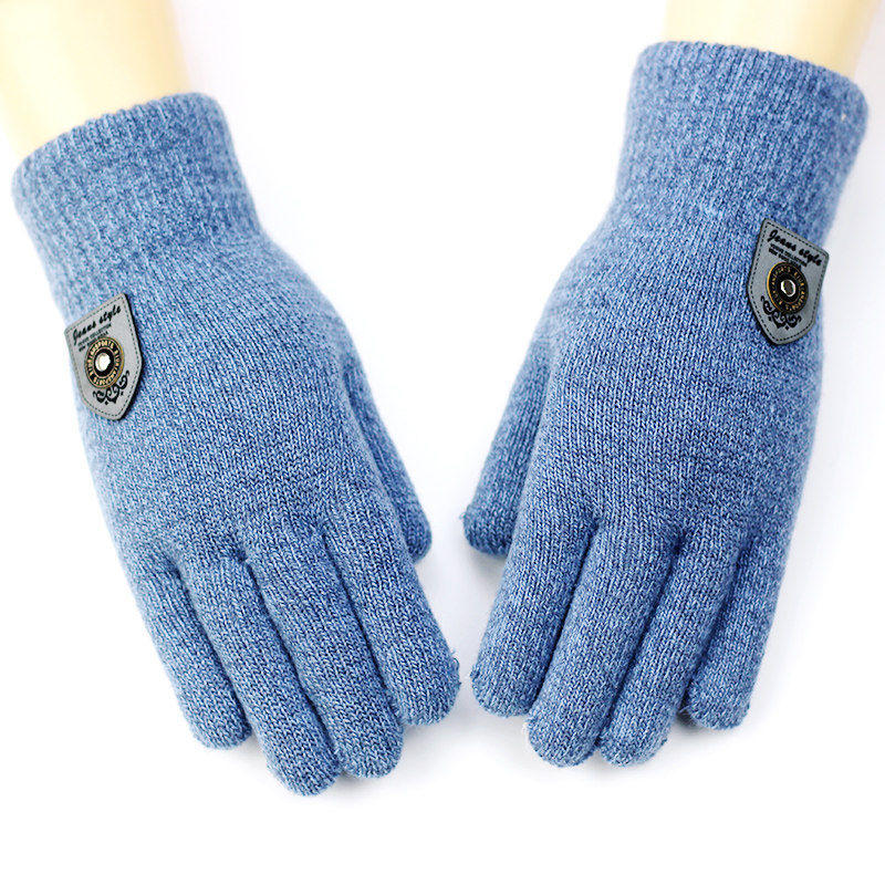 儿童保暖手套冬季男童五指加绒加厚中小学生户外骑行防寒毛线手套,童装/婴儿装/亲子装,手套,淘宝优惠券,粉丝福利购,淘宝优惠卷