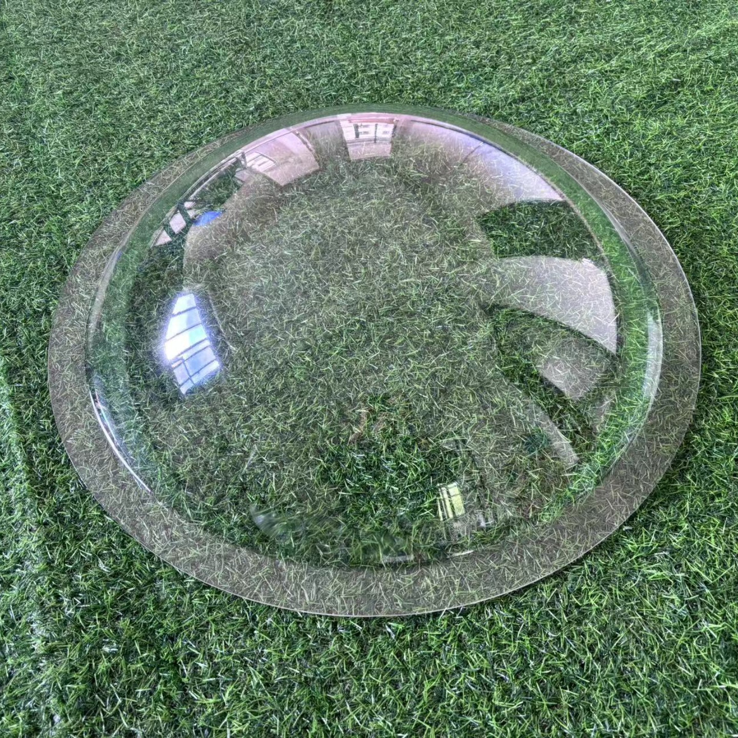 淘气堡透明镜户外滑梯透明罩