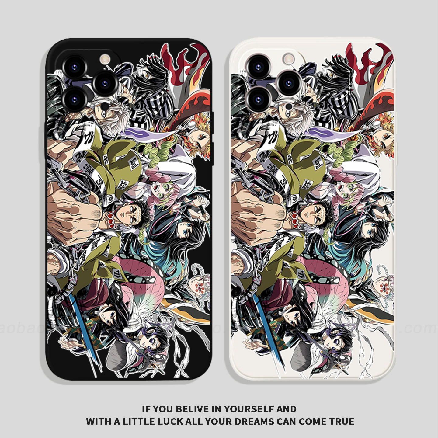 鬼灭之刃无限城安卓手机壳TPU