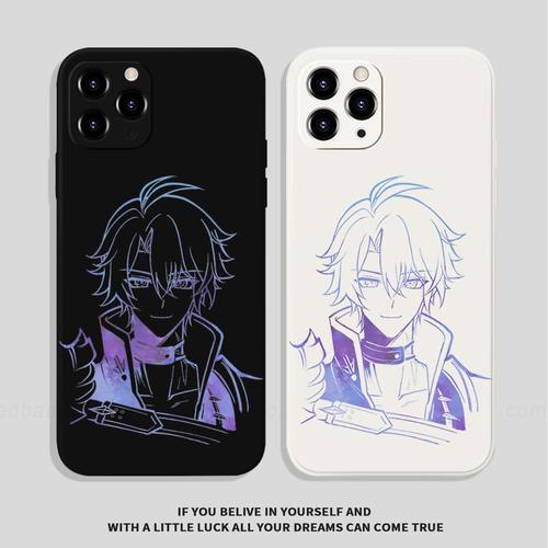 二次元线条白厄安卓手机壳TPU