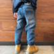 男童加绒牛仔裤 宝宝小中大厚潮流儿童长裤 子小脚简约2025冬款 新品